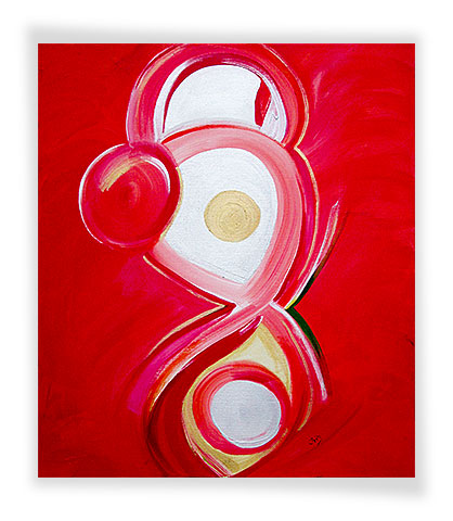 Gemälde in Rottönen, Acryl auf Leinwand. 50 x 60 x 4 cm